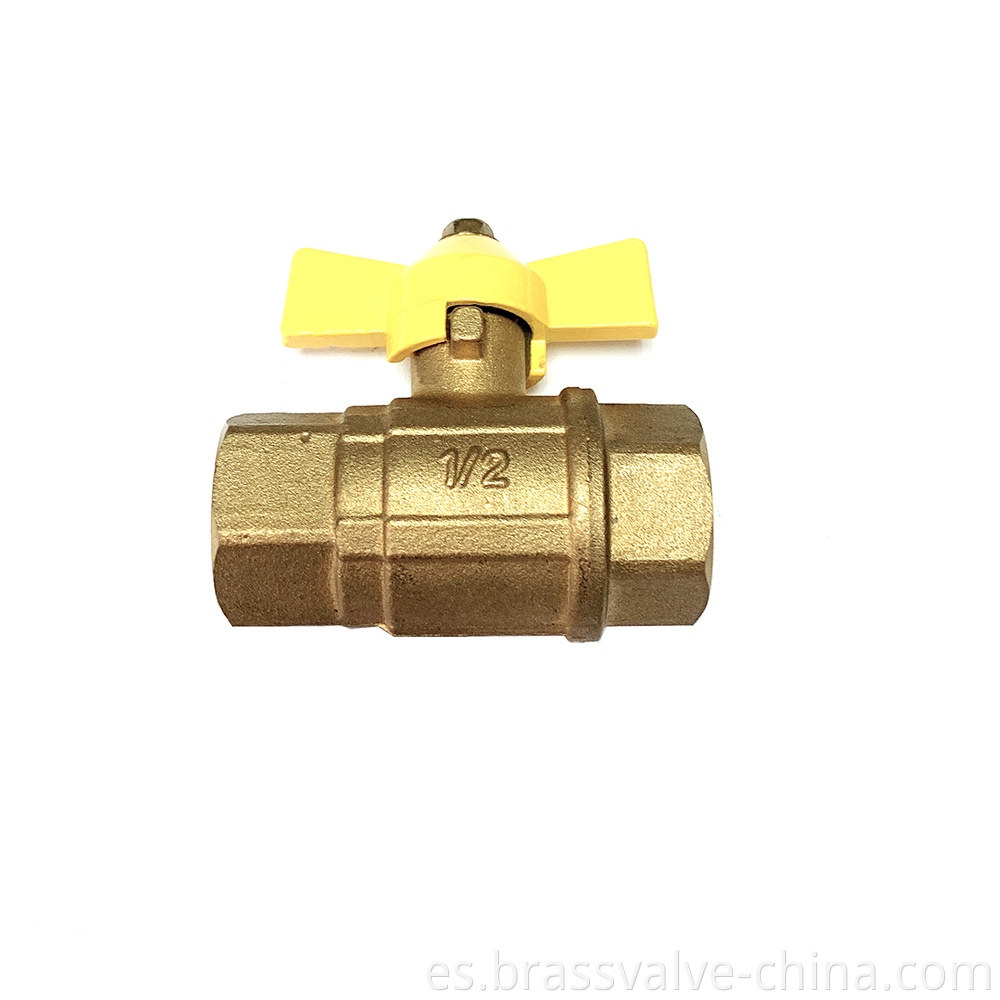 Brass Gas Ball Valve